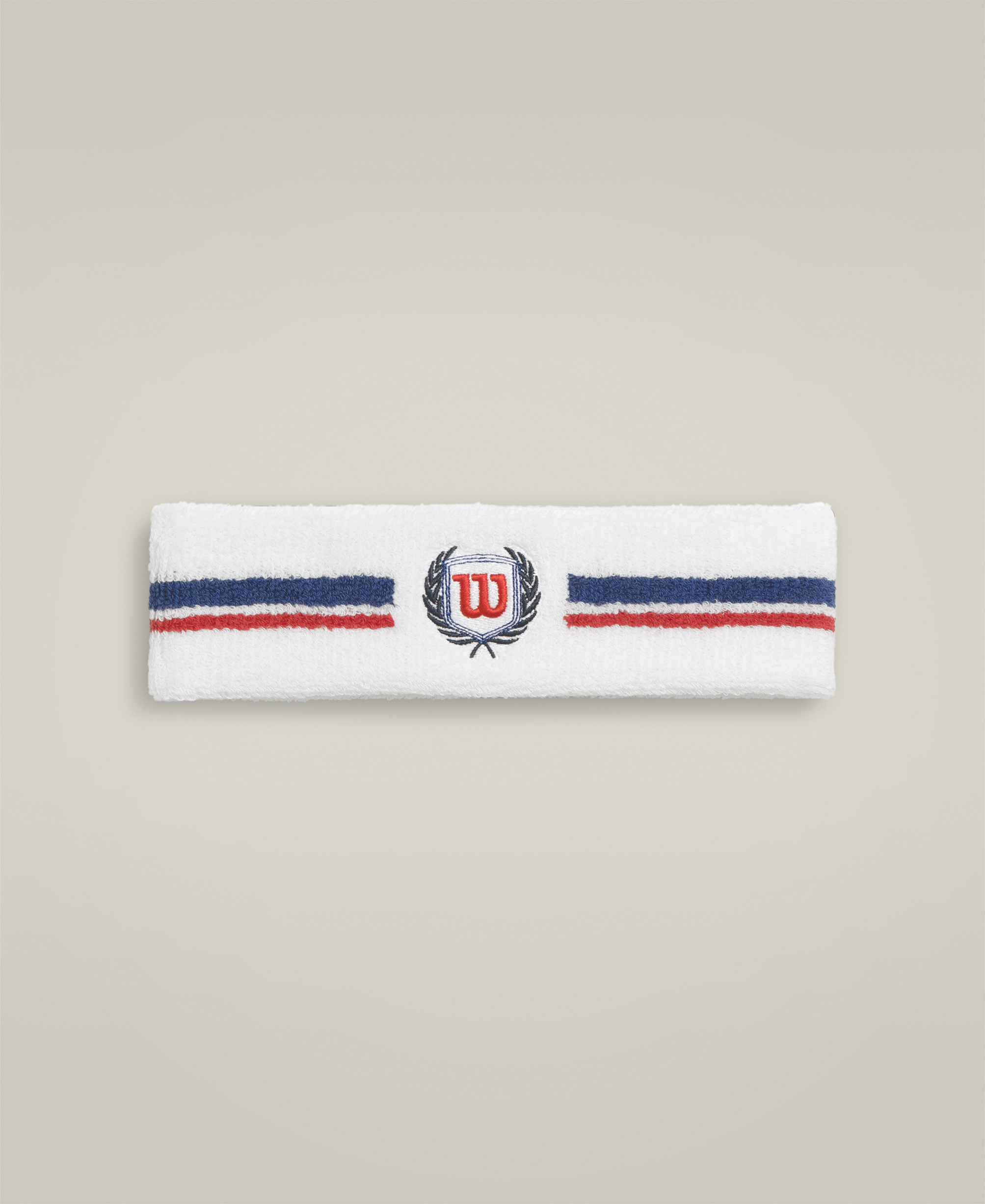 Wilson U Club Terry Headband Wh