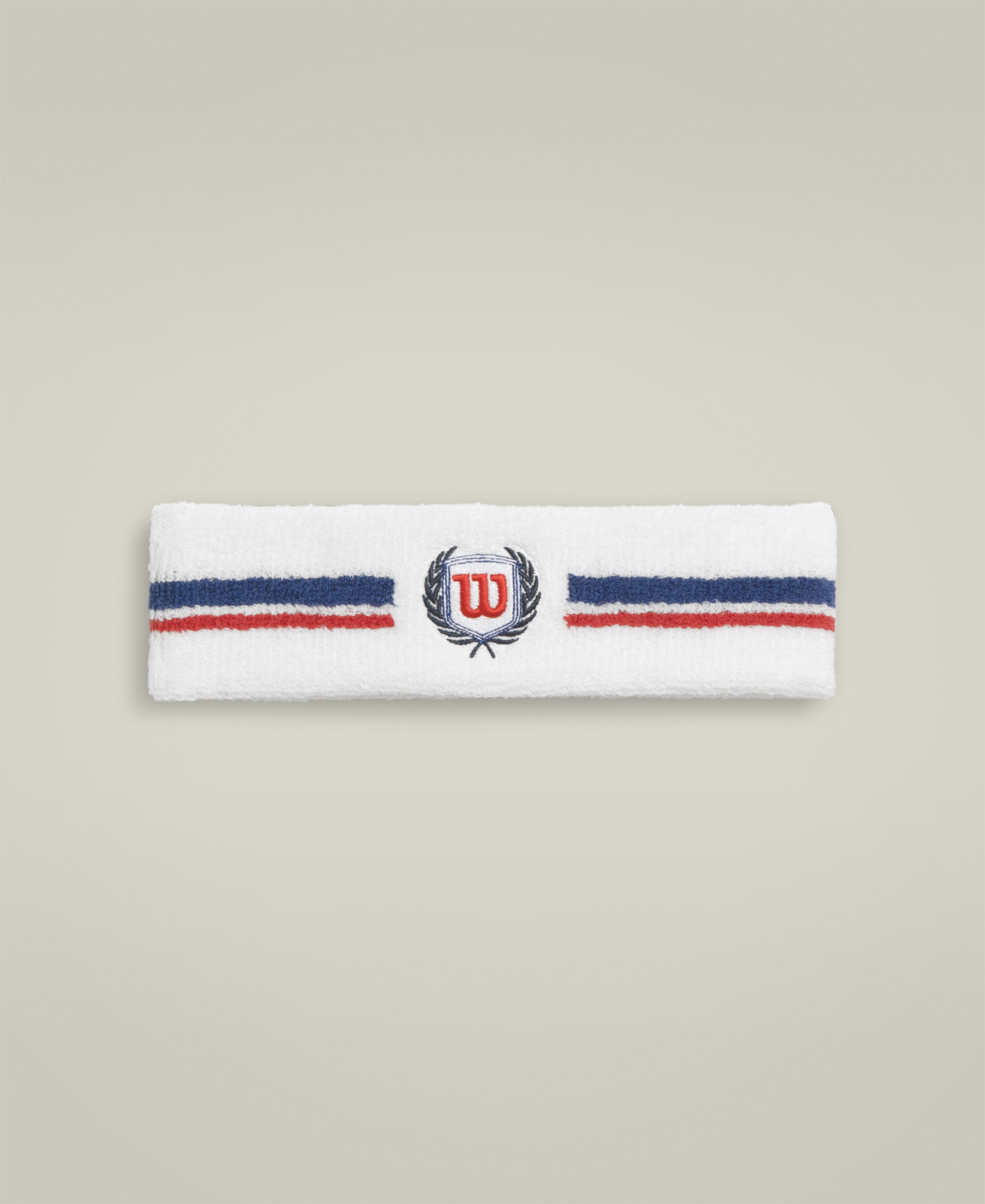 Wilson U Club Terry Headband Wh