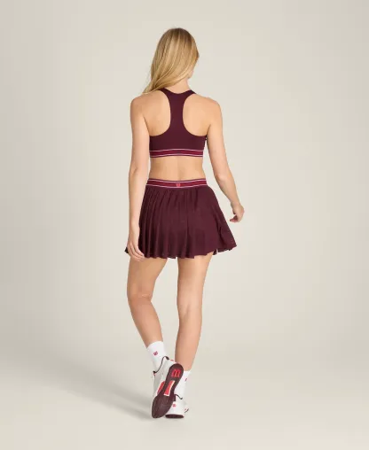 Wilson Split Pleat Skirt