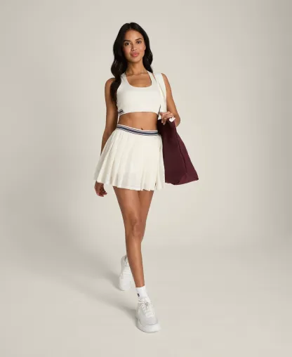 Wilson Split Pleat Skirt