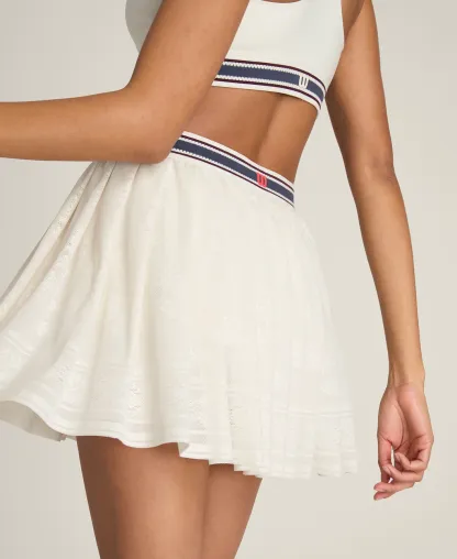 Wilson Split Pleat Skirt