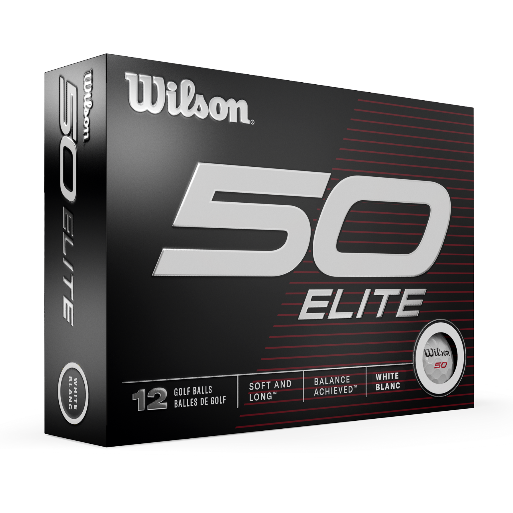 Wilson 50 Elite Low Compression Golf Balls