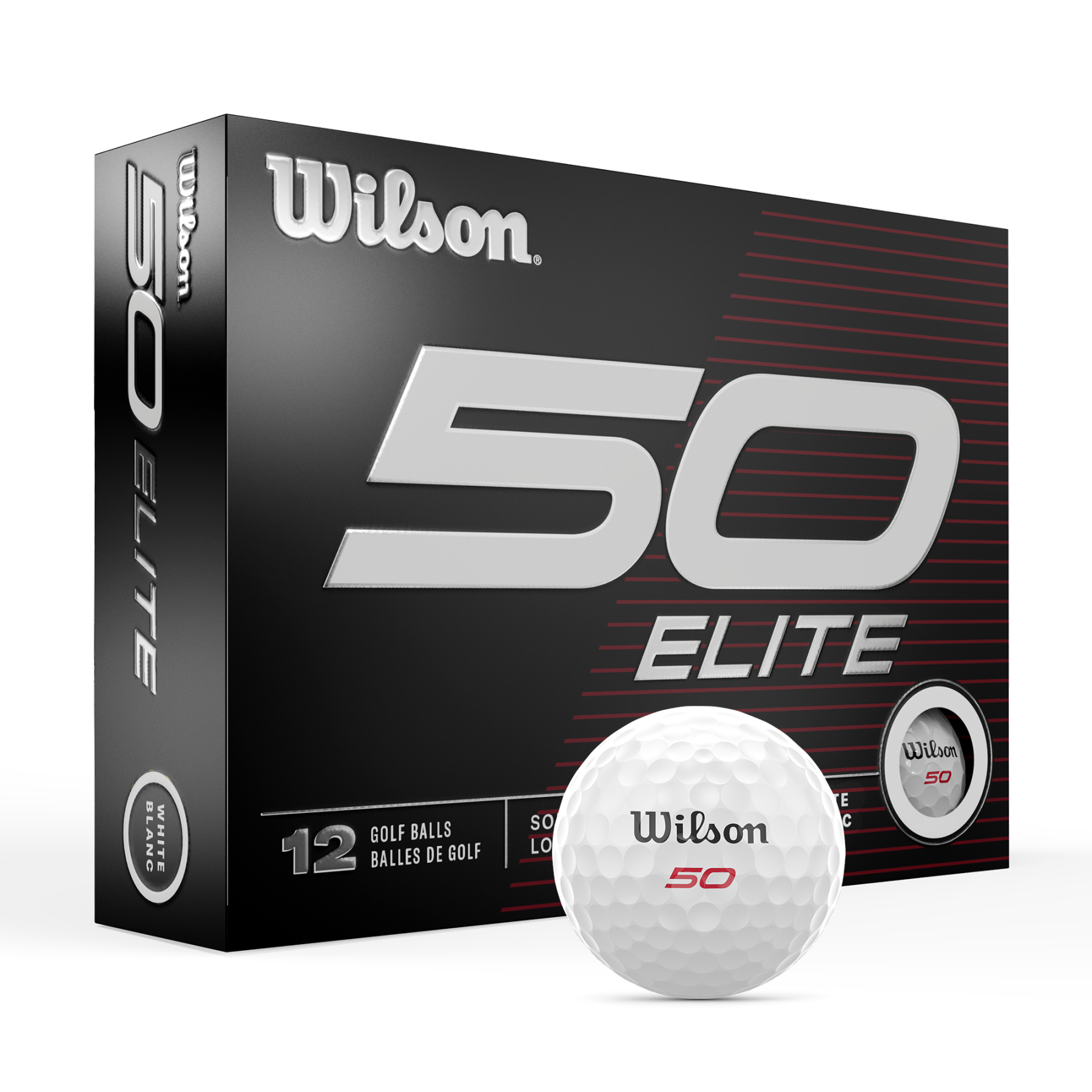 Wilson 50 Elite Low Compression Golf Balls