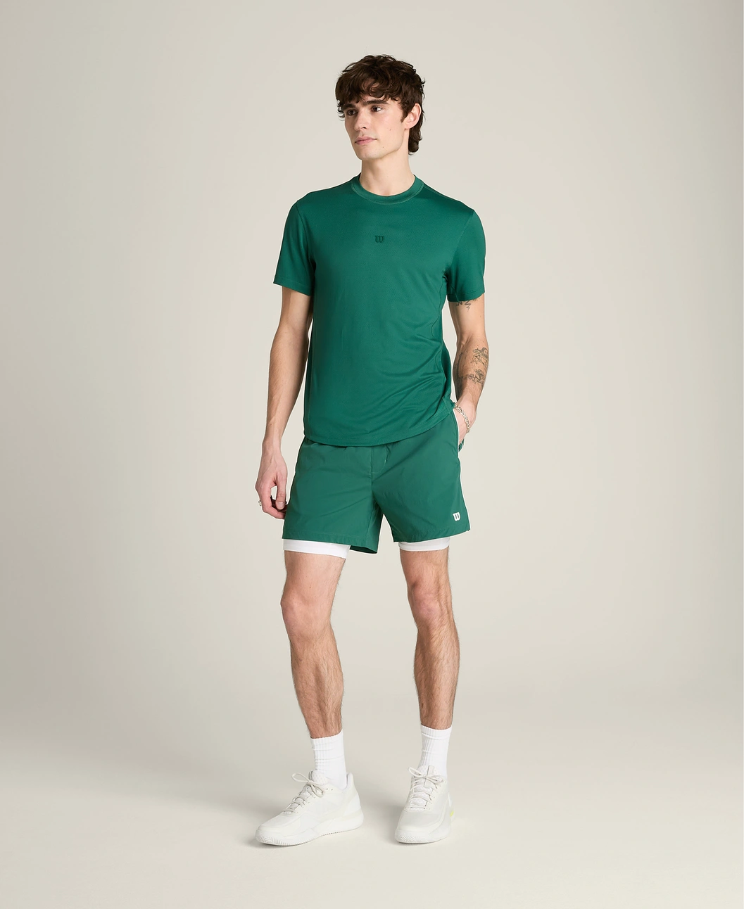 M TENNIS VOLLEY SHORT 6IN
