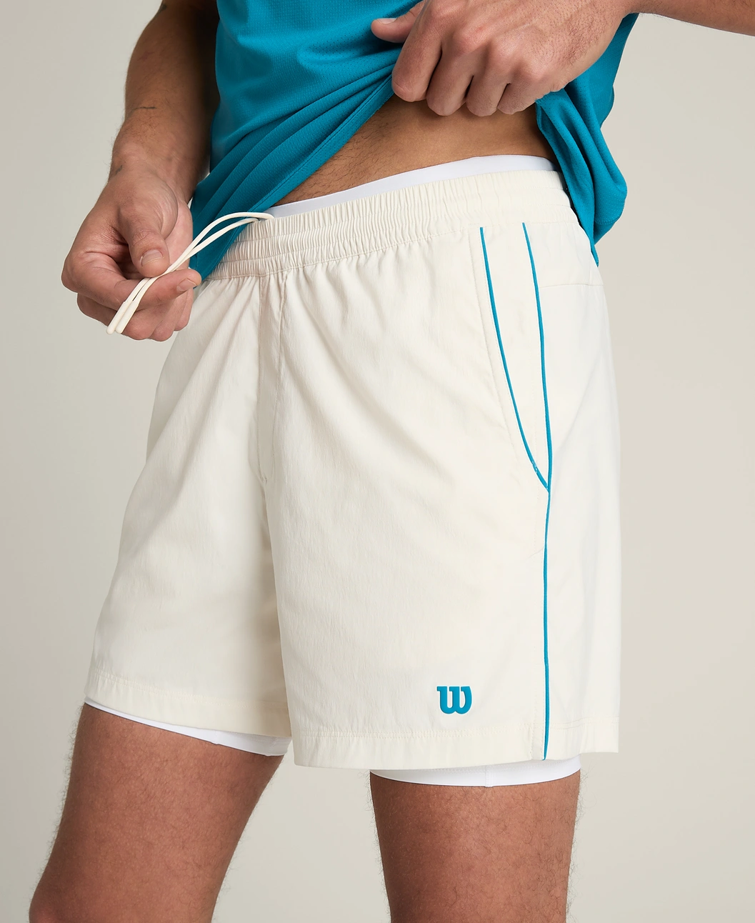 M TENNIS VOLLEY SHORT 6IN
