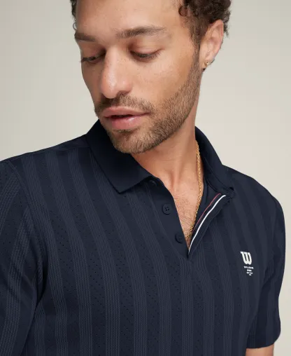 Wilson Men Game Point Seamless Polo