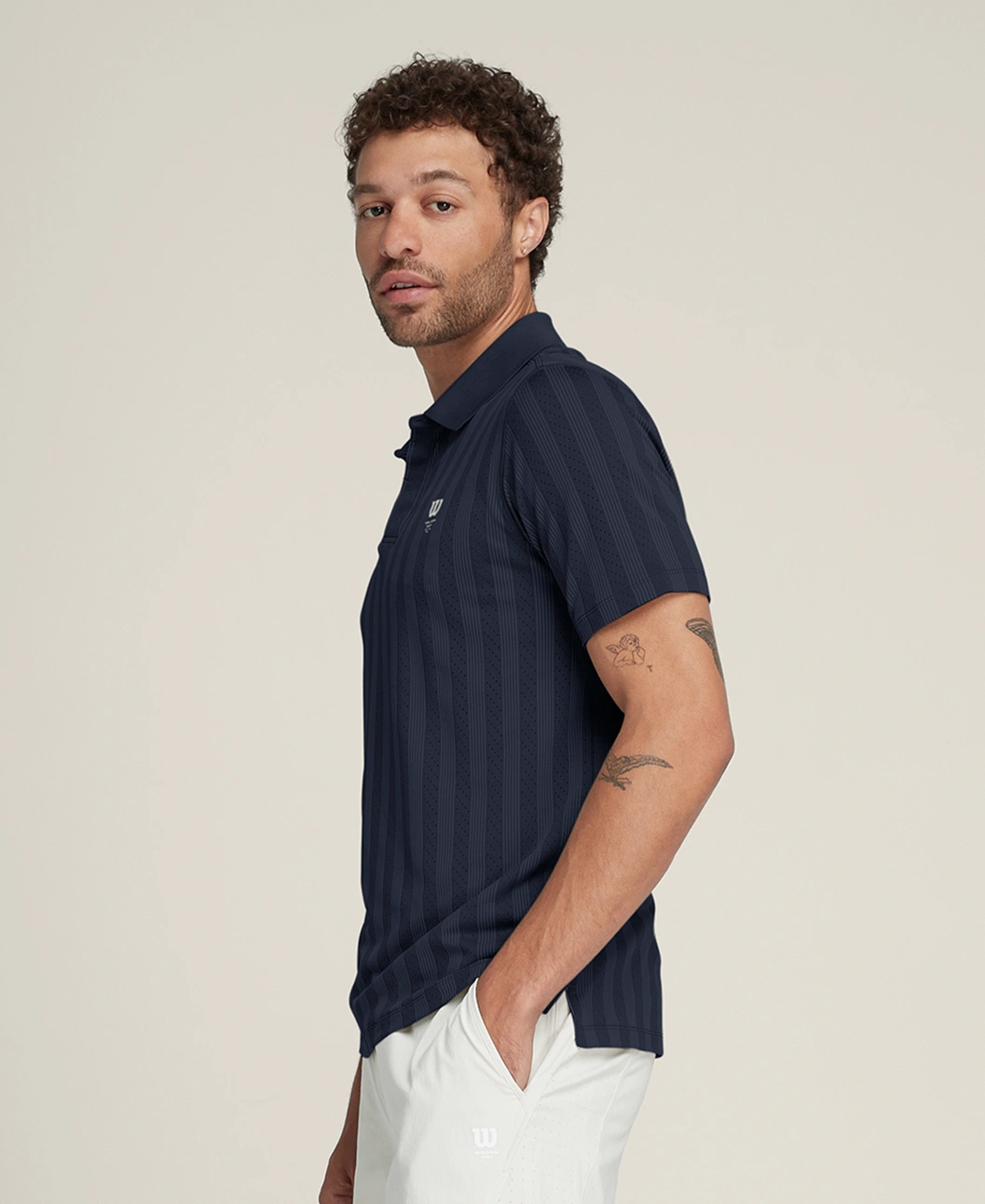 Wilson Men Game Point Seamless Polo