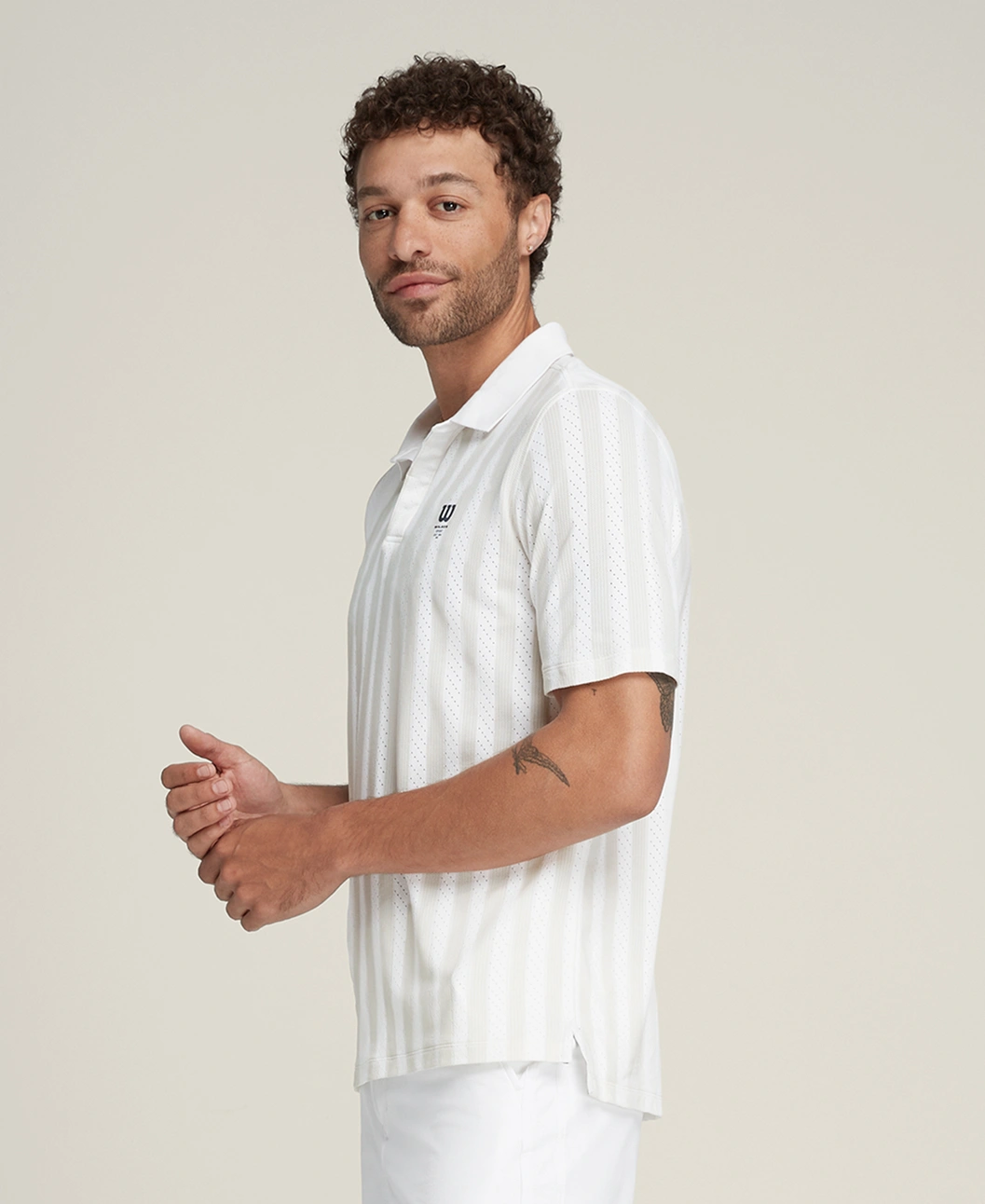 Wilson Men Game Point Seamless Polo