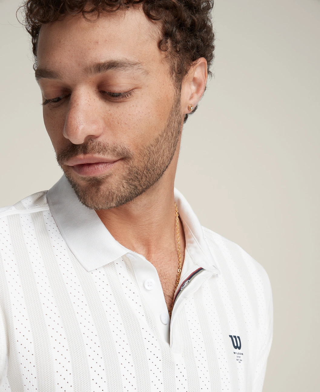 Wilson Men Game Point Seamless Polo