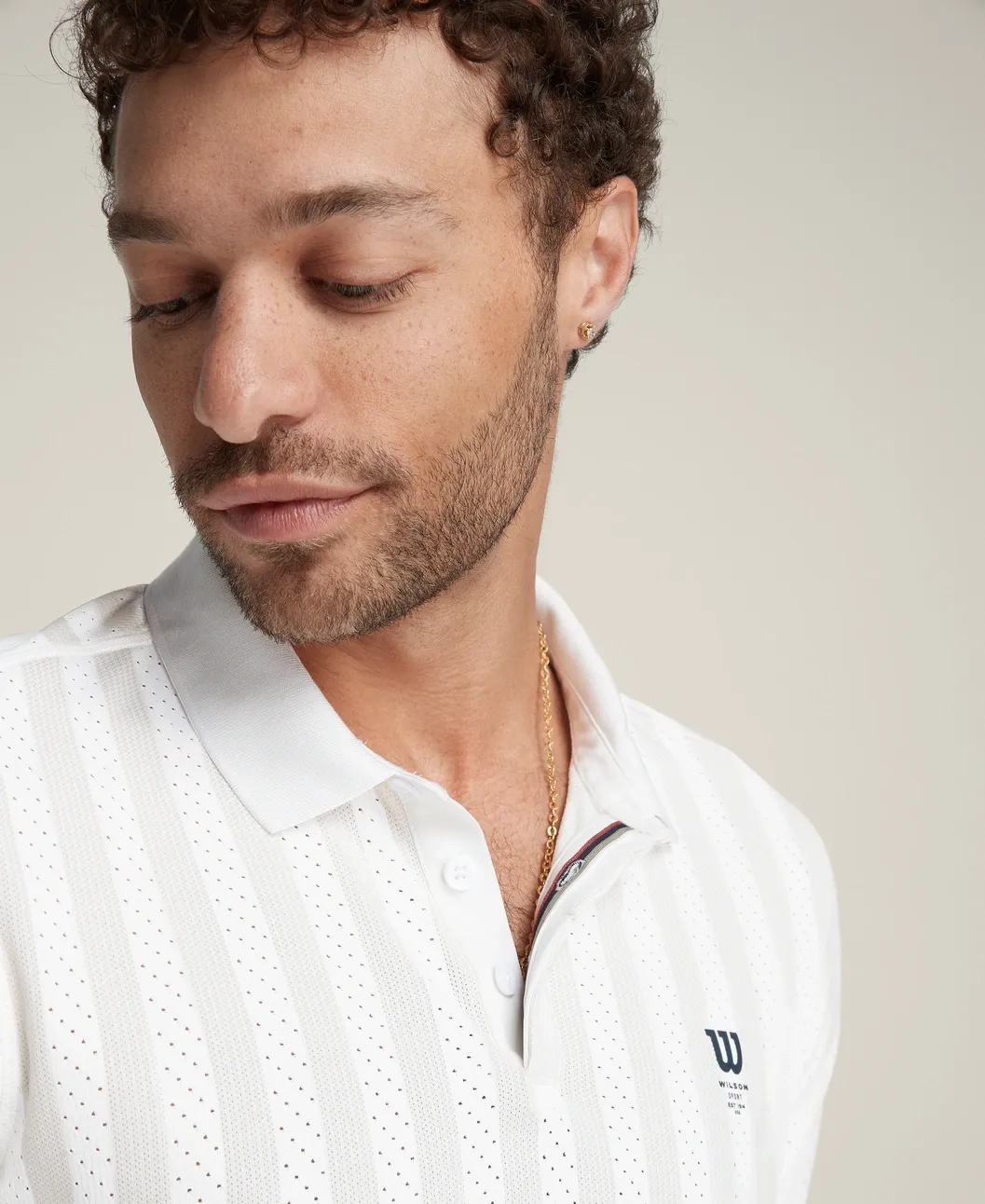 Wilson Men Game Point Seamless Polo
