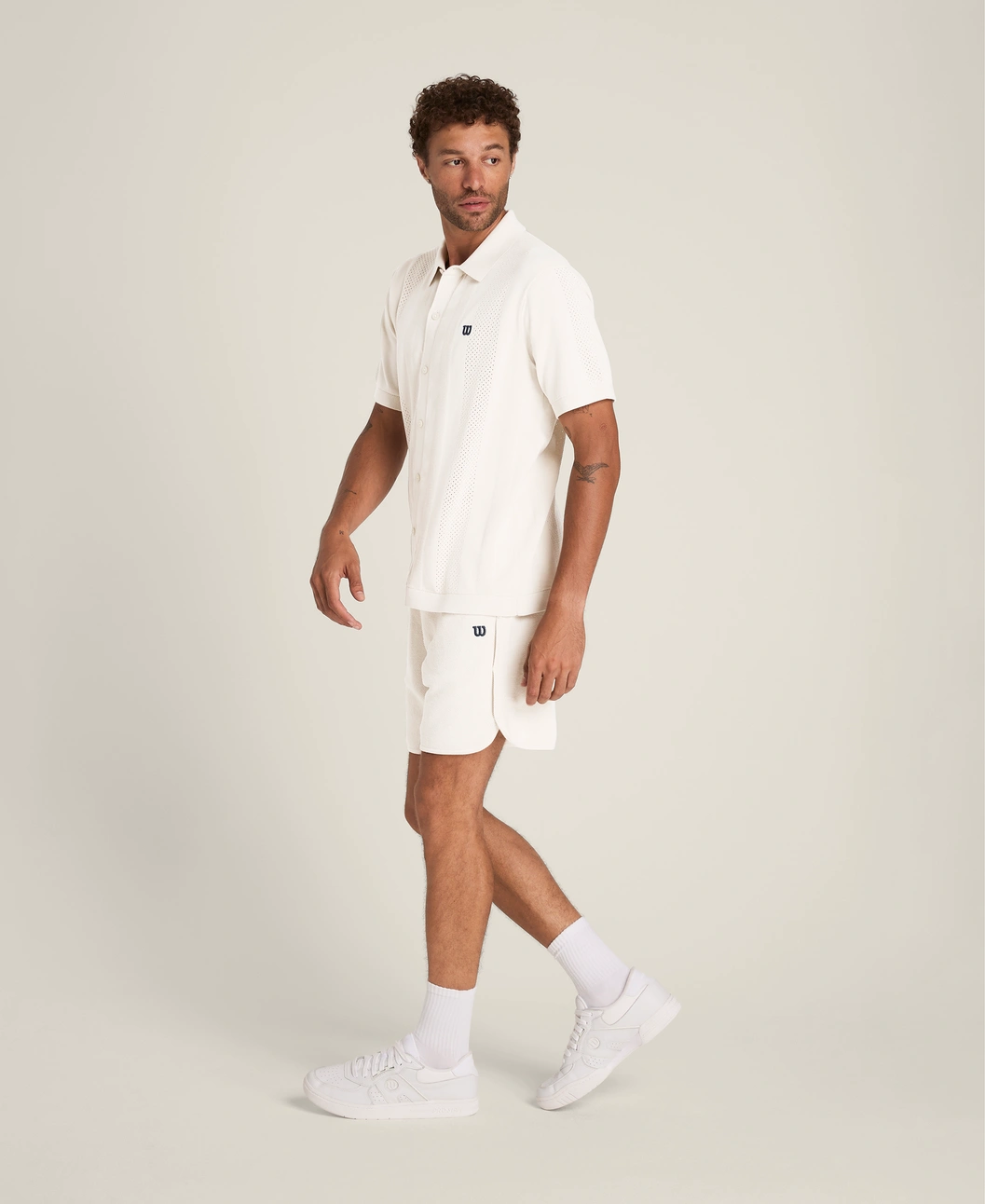 Wilson Lafayette Pique Button Up Polo