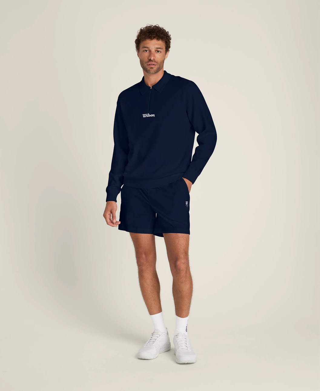 Wilson Technical Flat Knit Pop-Over
