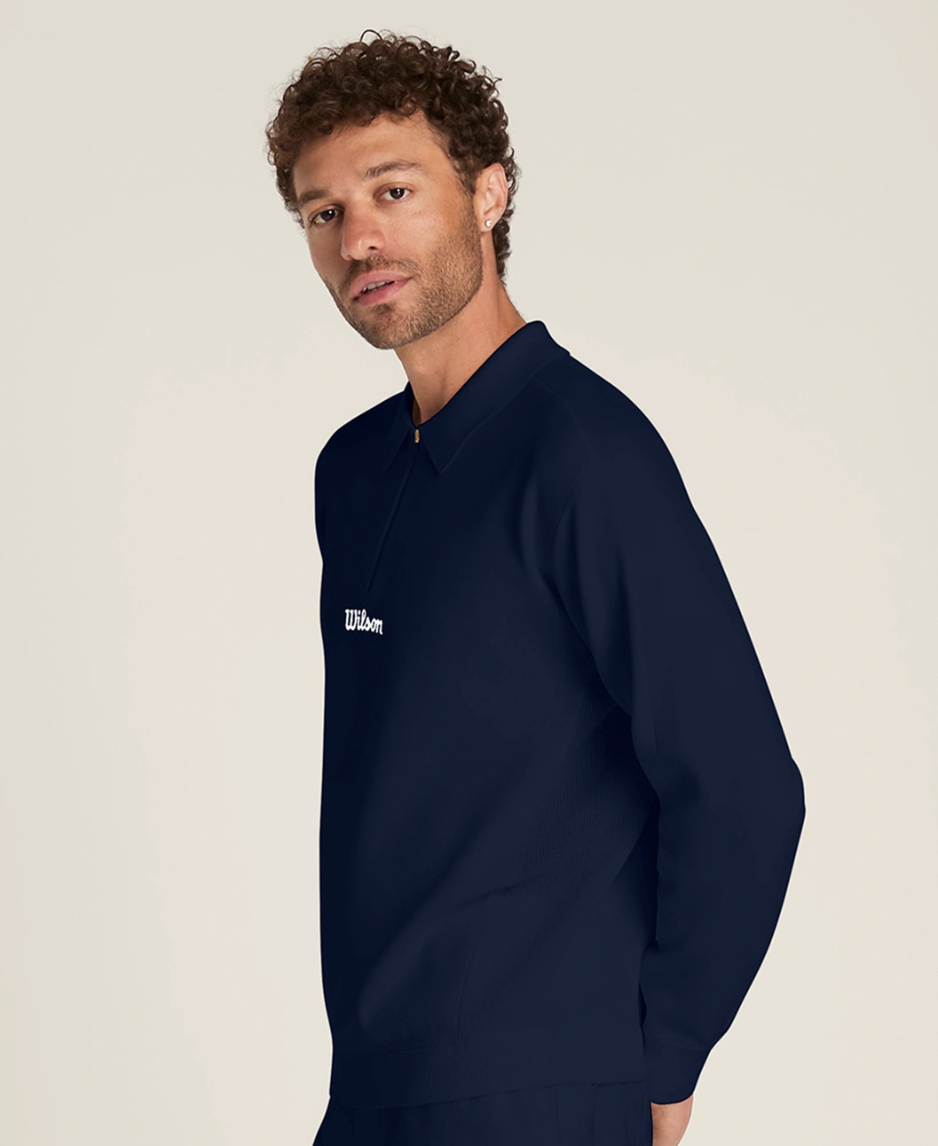 Wilson Technical Flat Knit Pop-Over