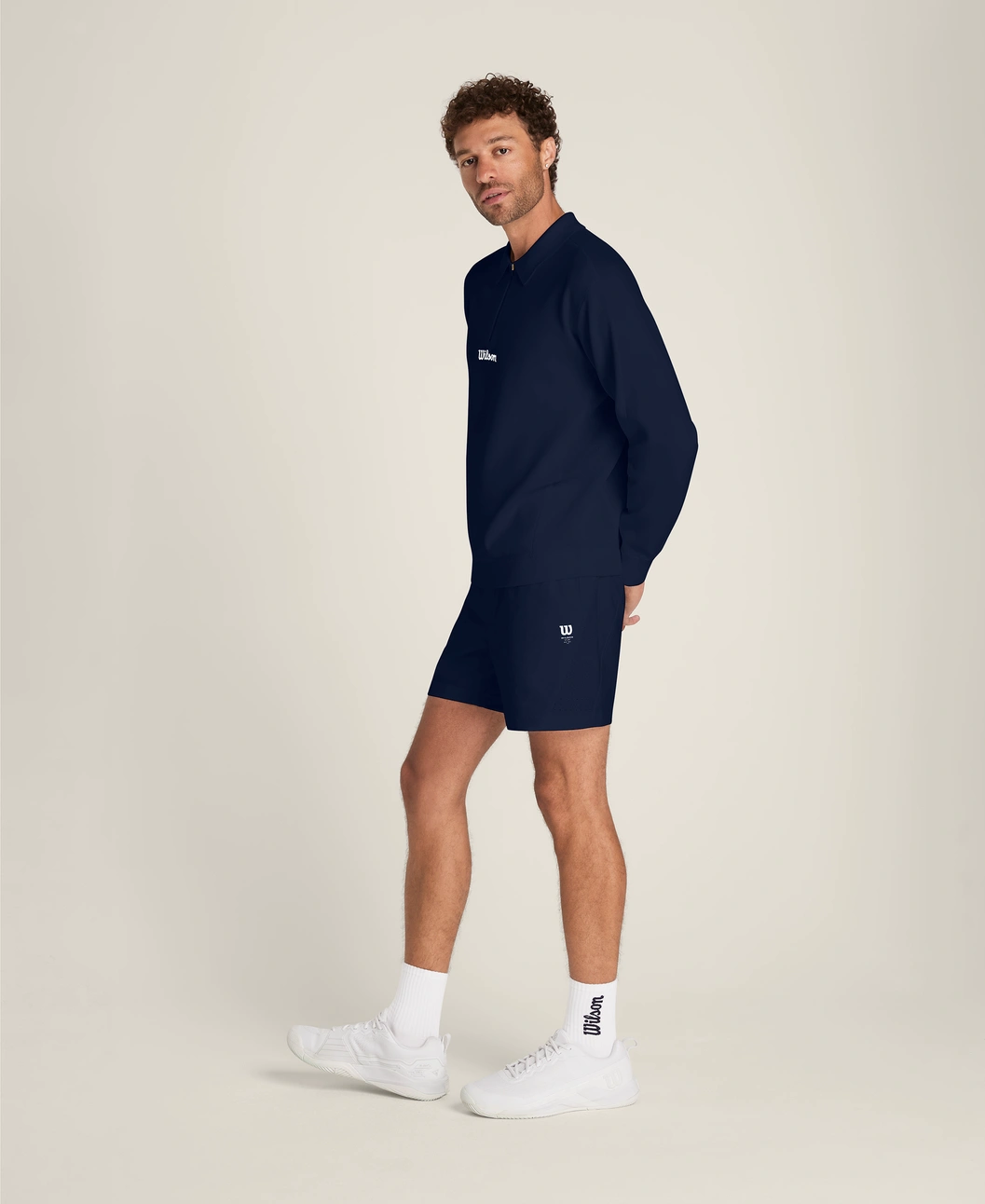Wilson Technical Flat Knit Pop-Over