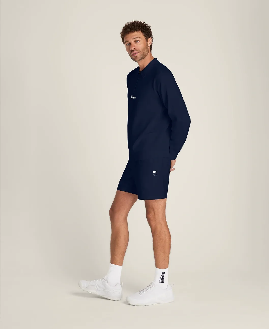 Wilson Technical Flat Knit Pop-Over