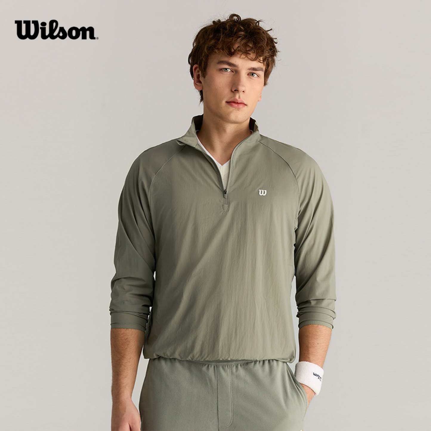 Wilson Player Half-Zip Wind Shell
