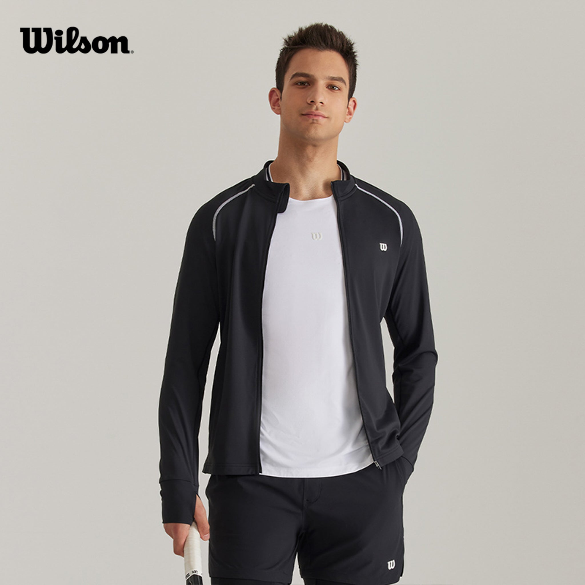 Wilson Zip Up Knit Jacket
