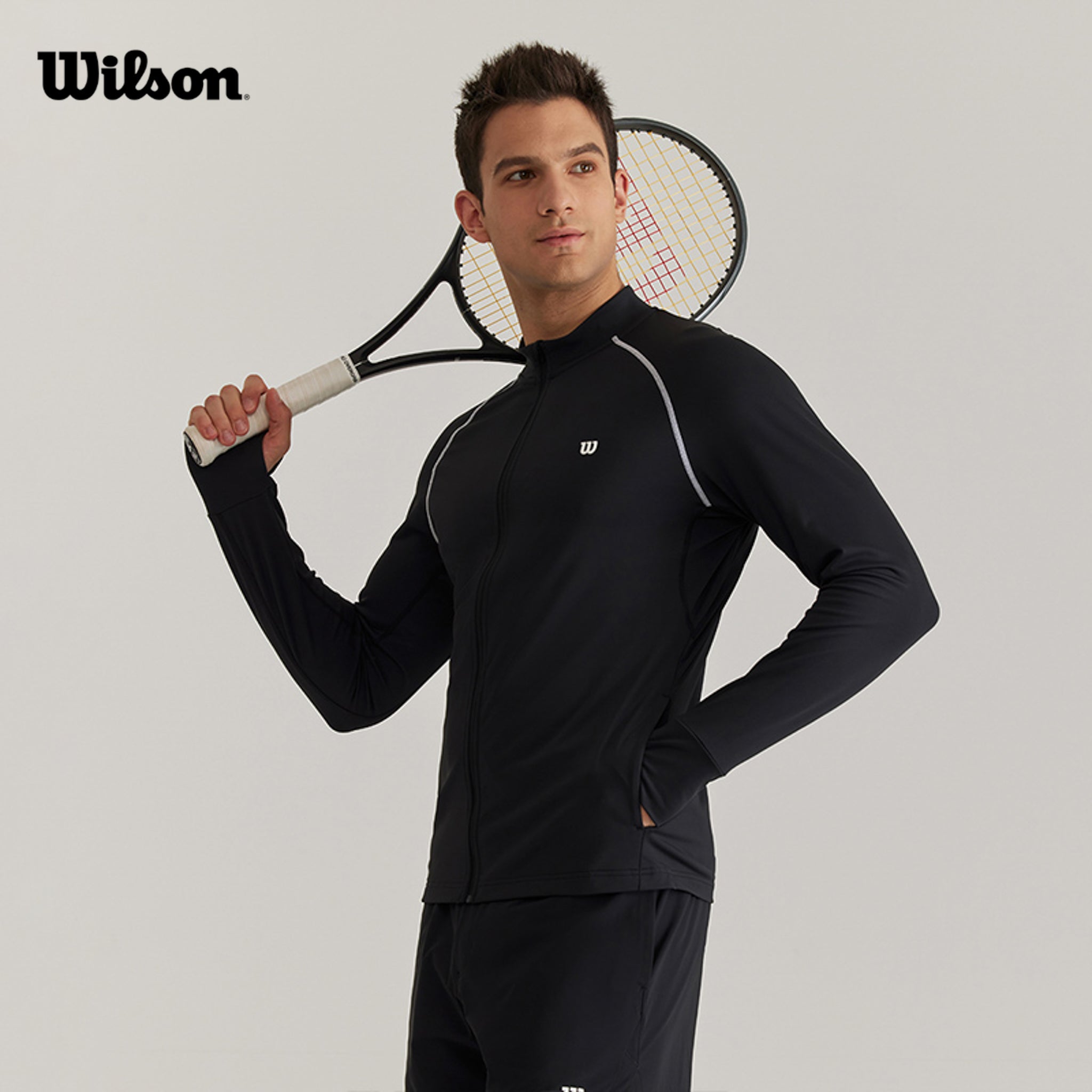 Wilson Zip Up Knit Jacket
