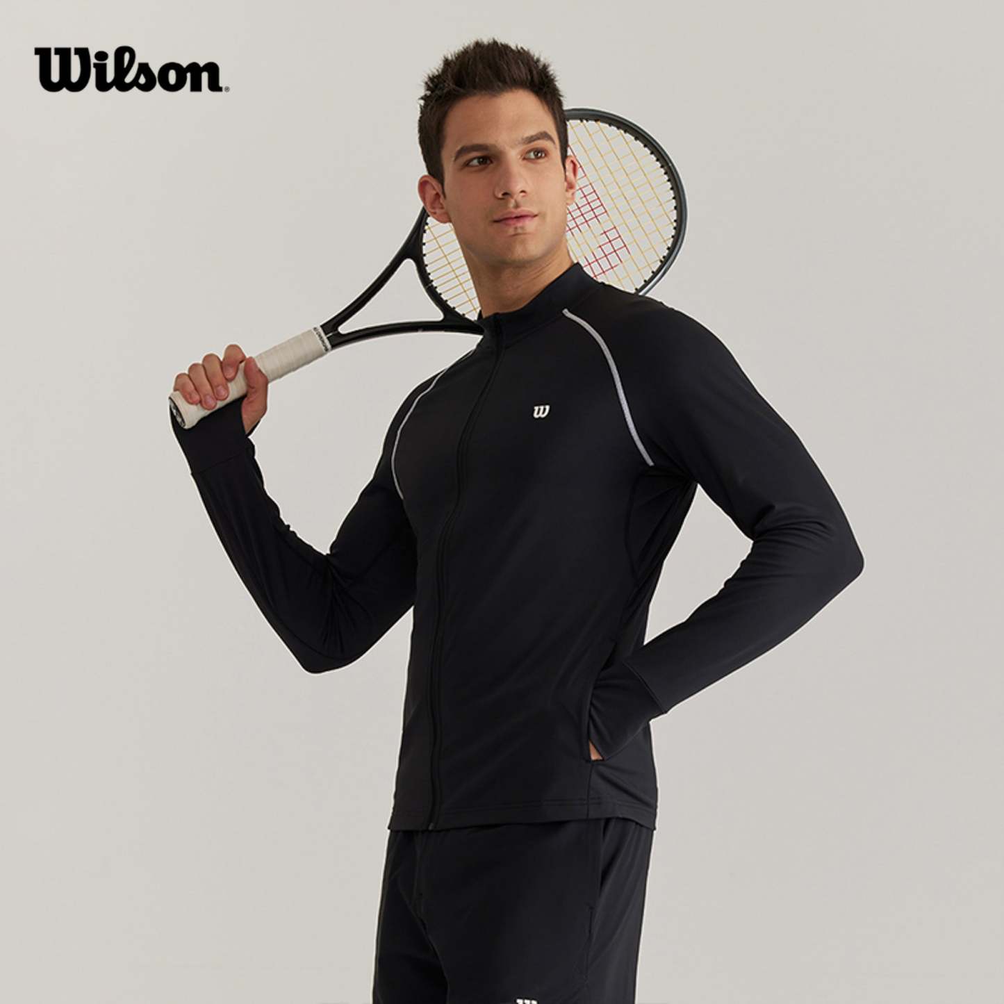 Wilson Zip Up Knit Jacket