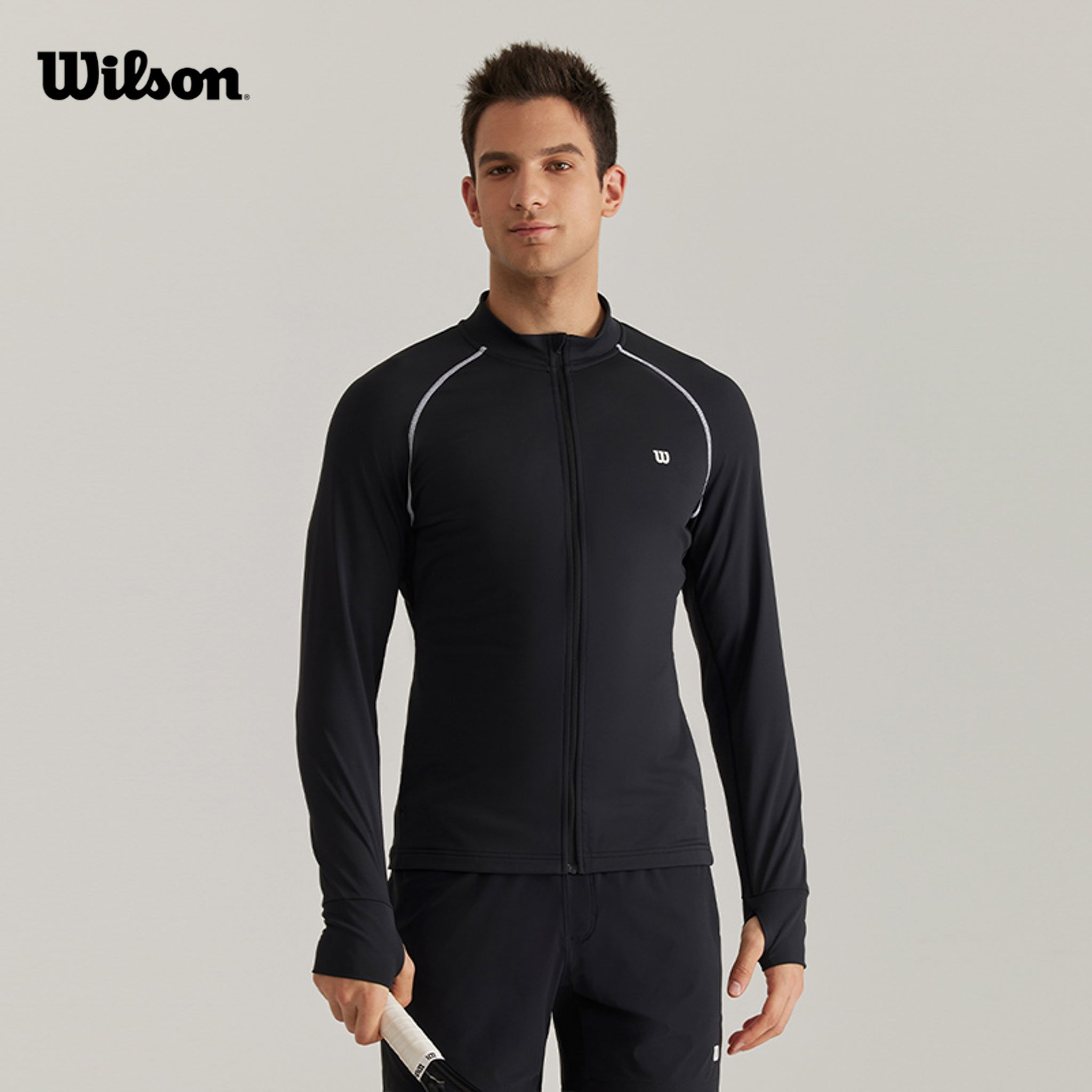 Wilson Zip Up Knit Jacket