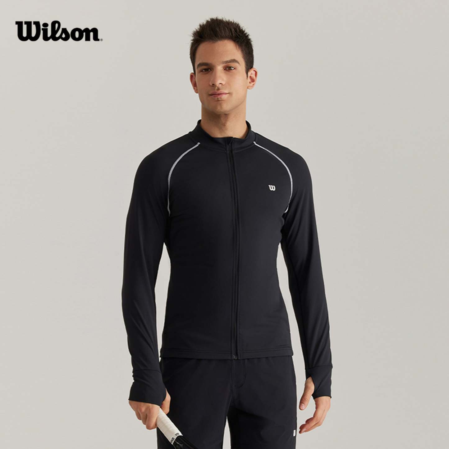Wilson Zip Up Knit Jacket