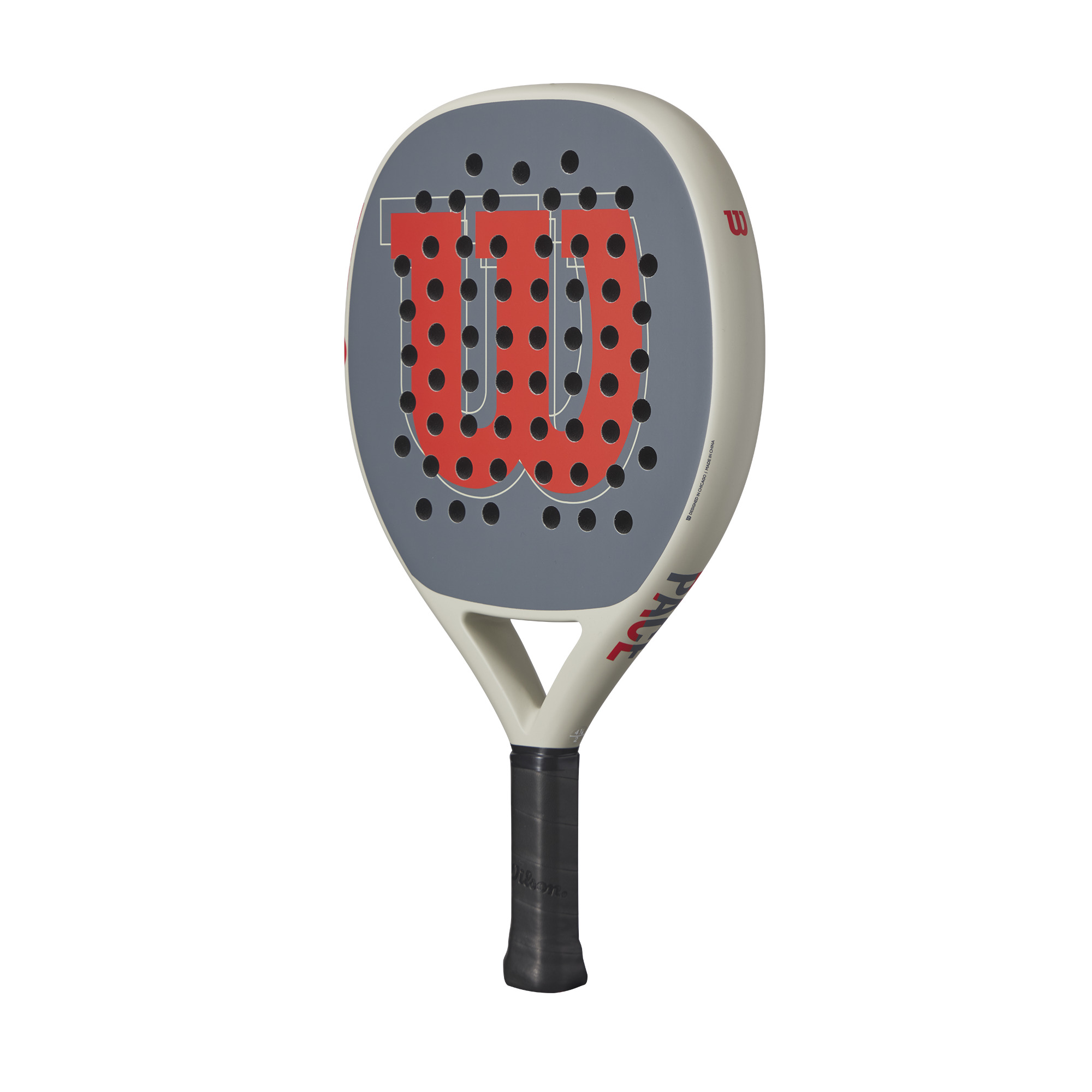 Wilson Pace V1 Red Padel Racket Grip size 2 WR169311U