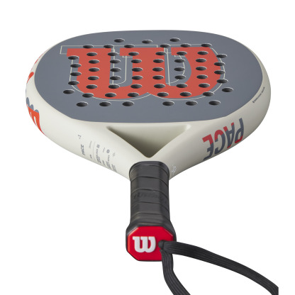 Wilson Pace V1 Red Padel Racket Grip size 2 WR169311U