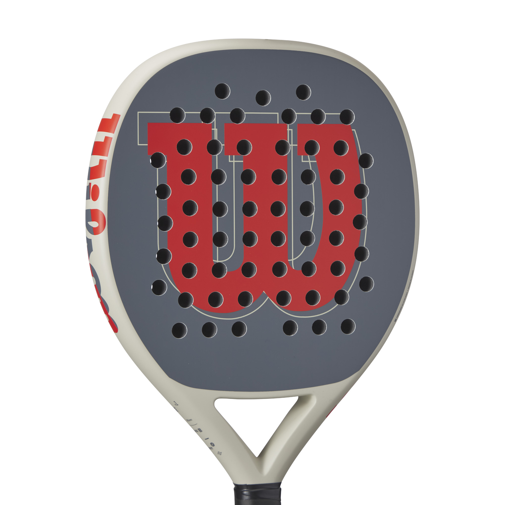 Wilson Pace V1 Red Padel Racket Grip size 2 WR169311U
