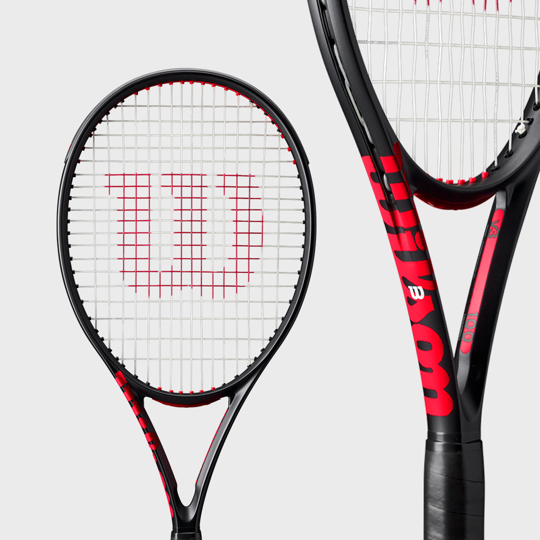 Clash 100 V3 Series Tennis Racket (Unstrung)