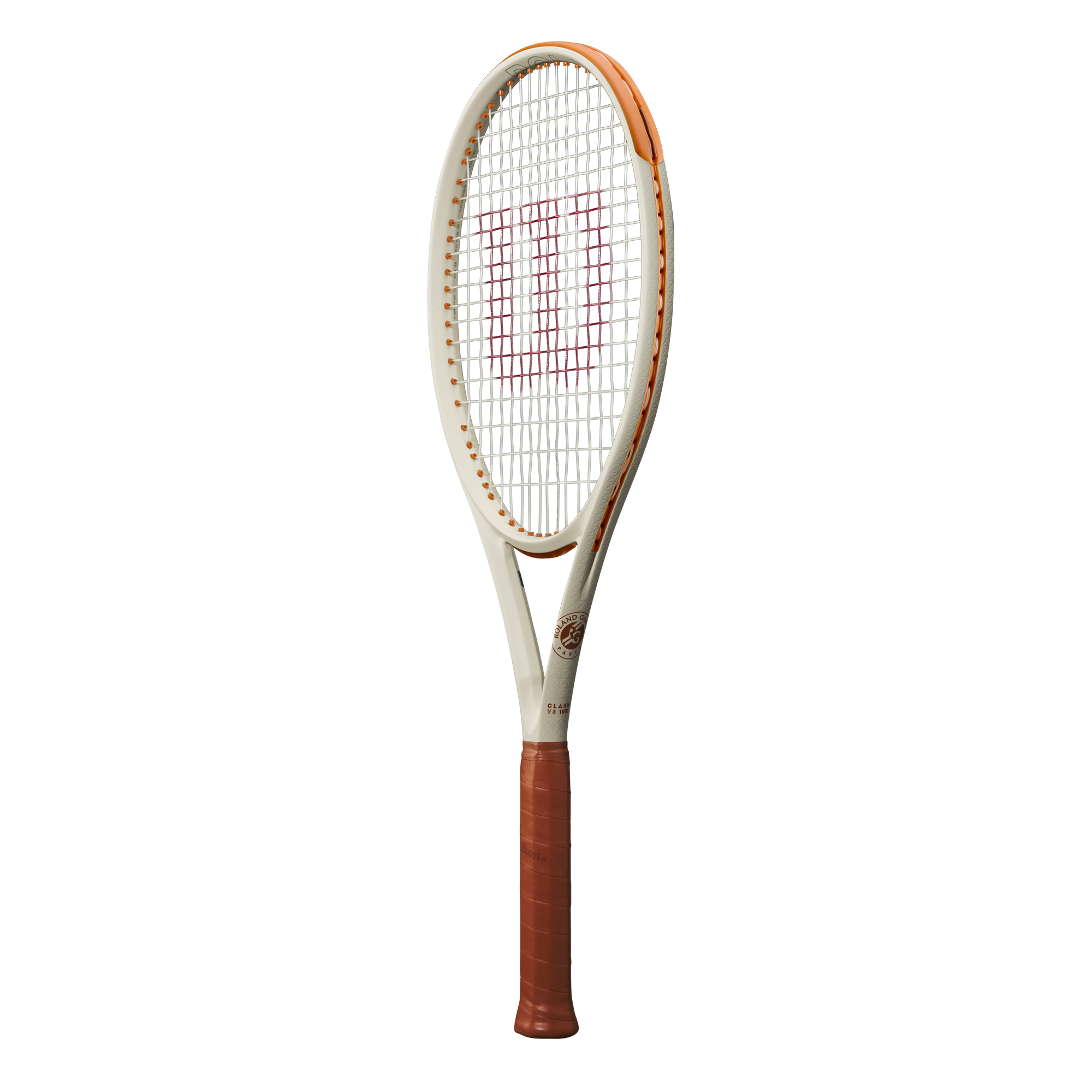 Wilson Clash 100L V3 Roland Garros 2025 Tennis Racket (Unstrung)