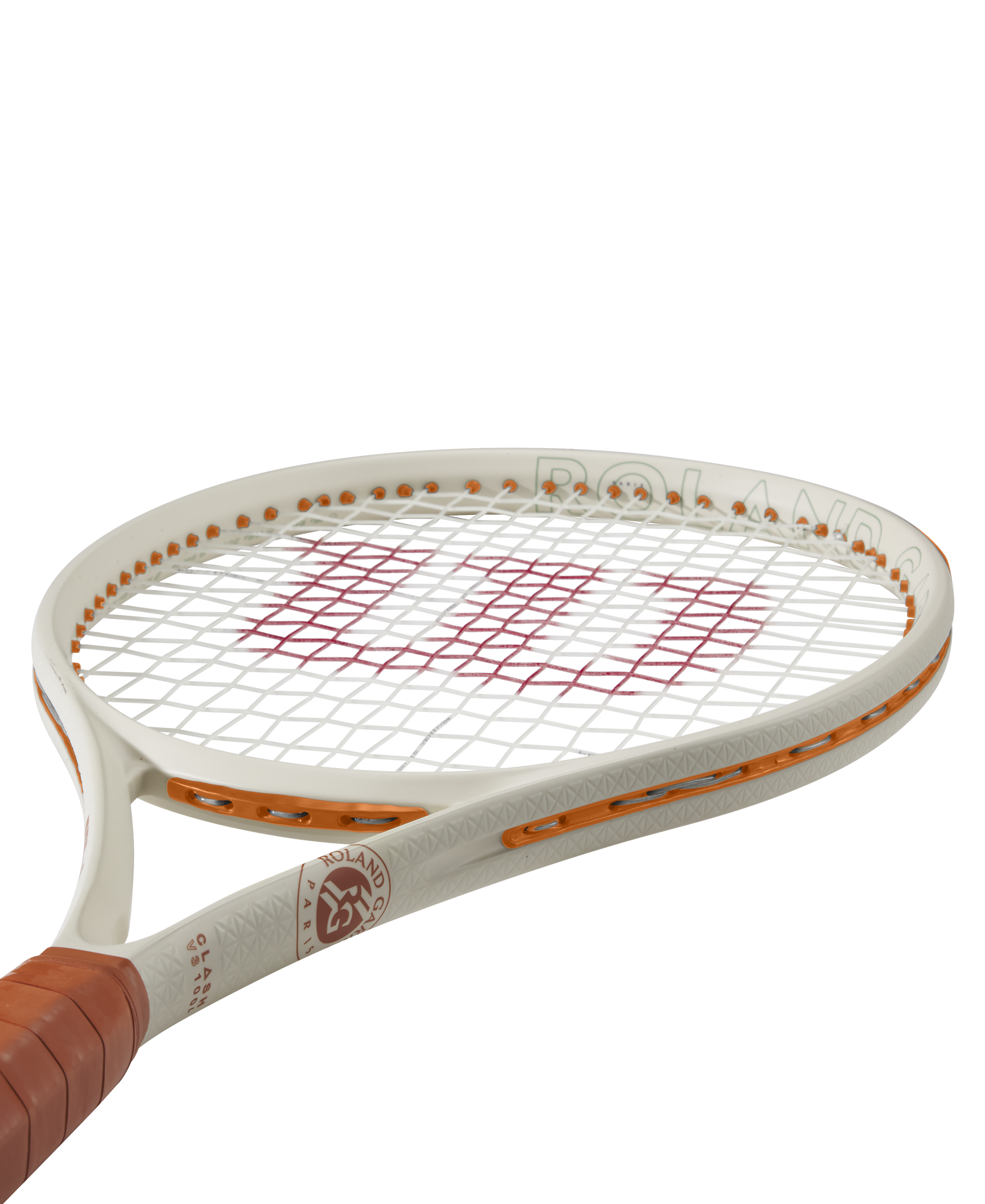 Wilson Clash 100L V3 Roland Garros 2025 Tennis Racket (Unstrung)
