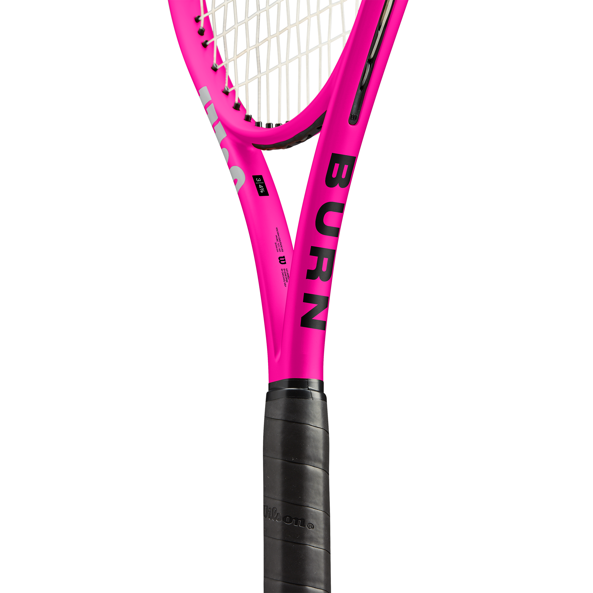 Wilson Burn Pink 105S V6 Recreational Tennis Racket (Pre-Strung)