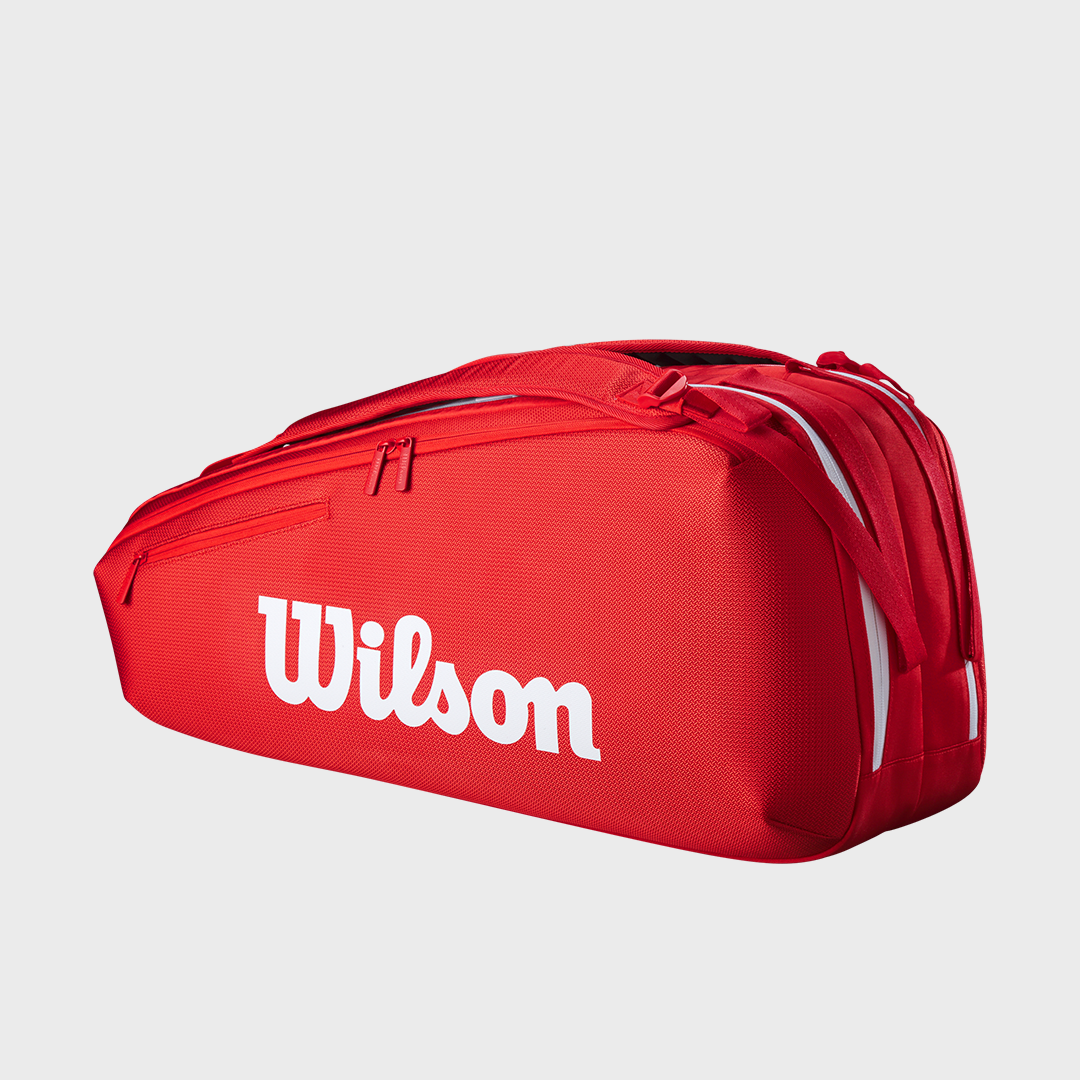 Super Tour 6Pk Tennis Bag 2025 Red