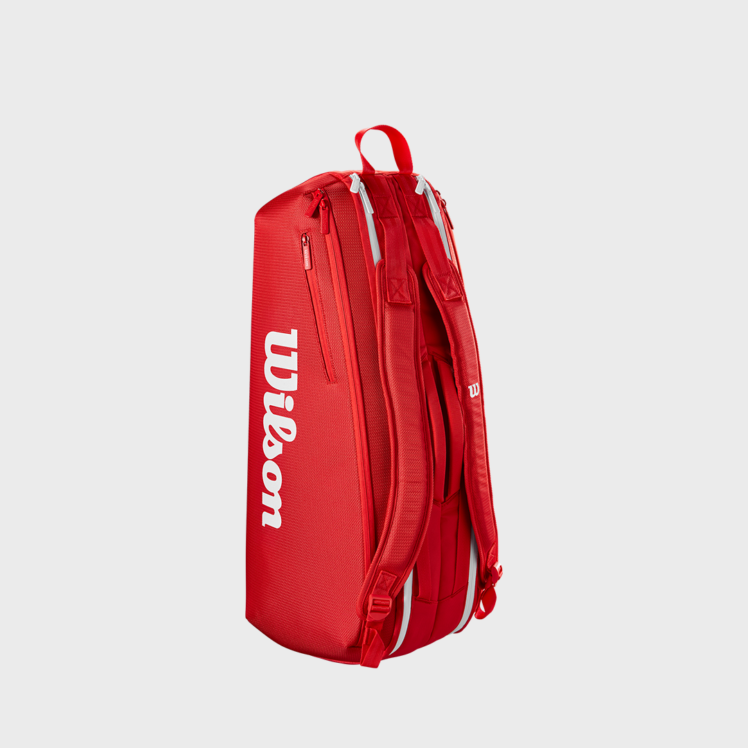 Super Tour 6Pk Tennis Bag 2025 Red