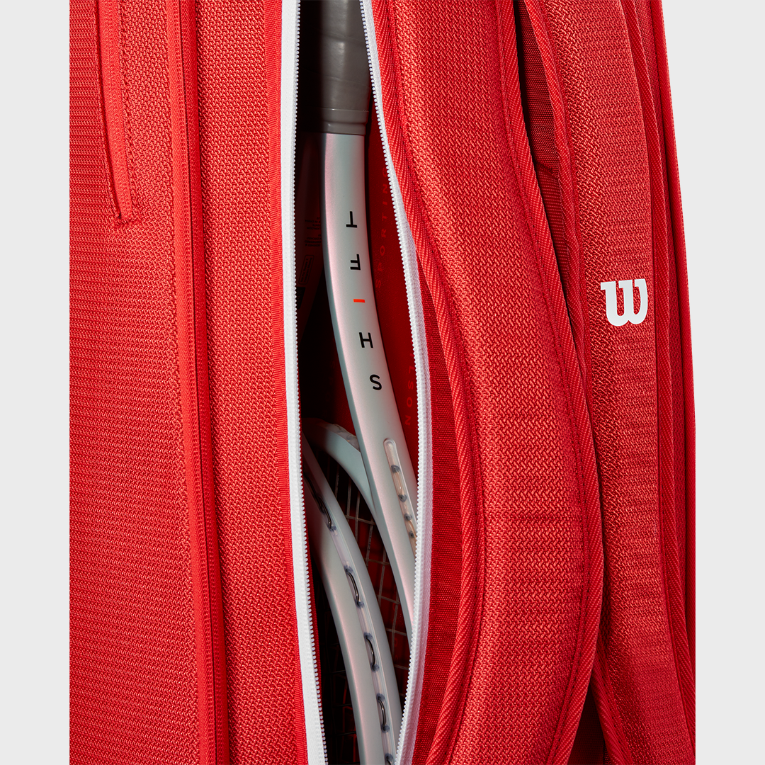 Super Tour 6Pk Tennis Bag 2025 Red