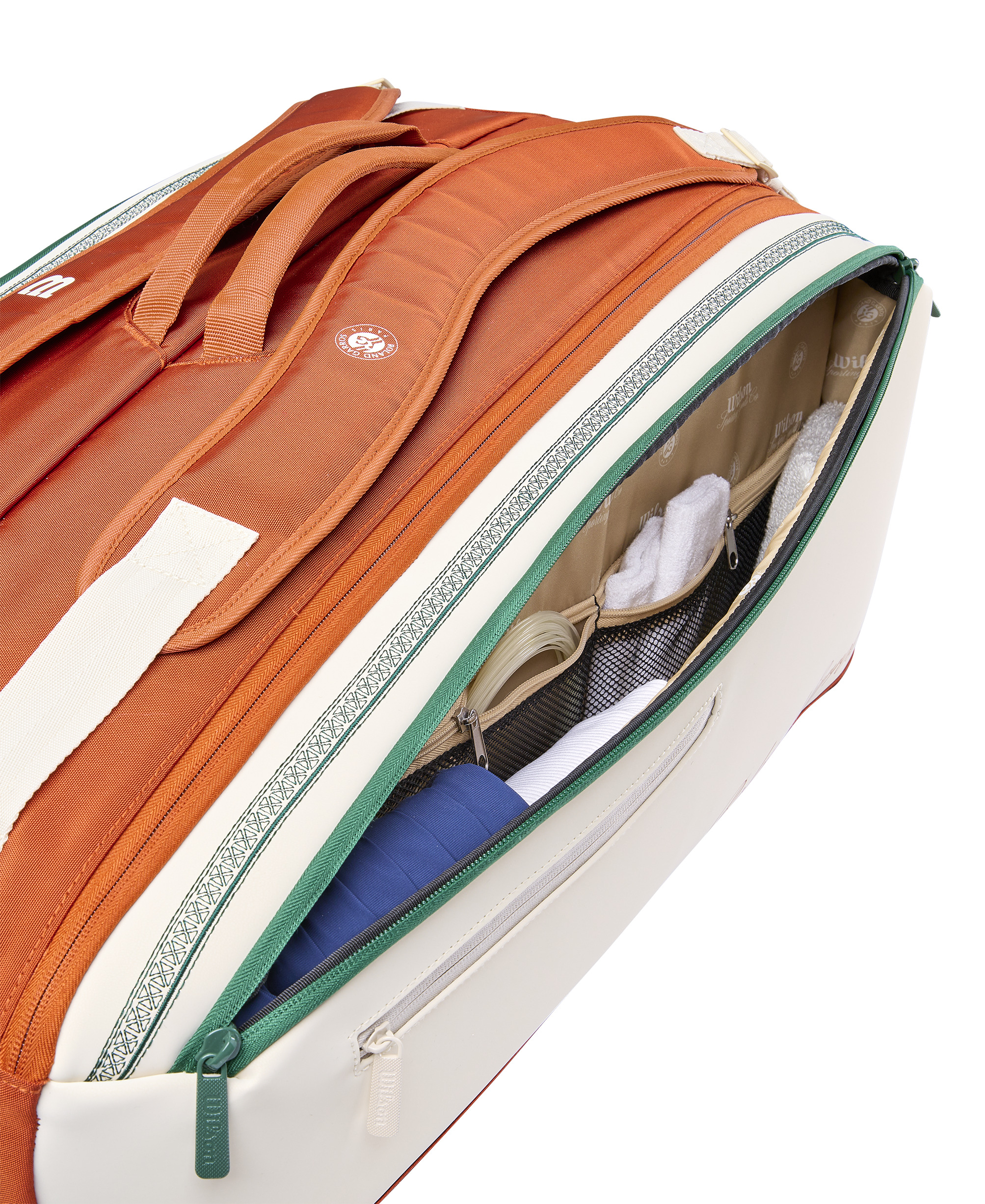ROLAND GARROS 2026 9PK RACKET BAG CREAM