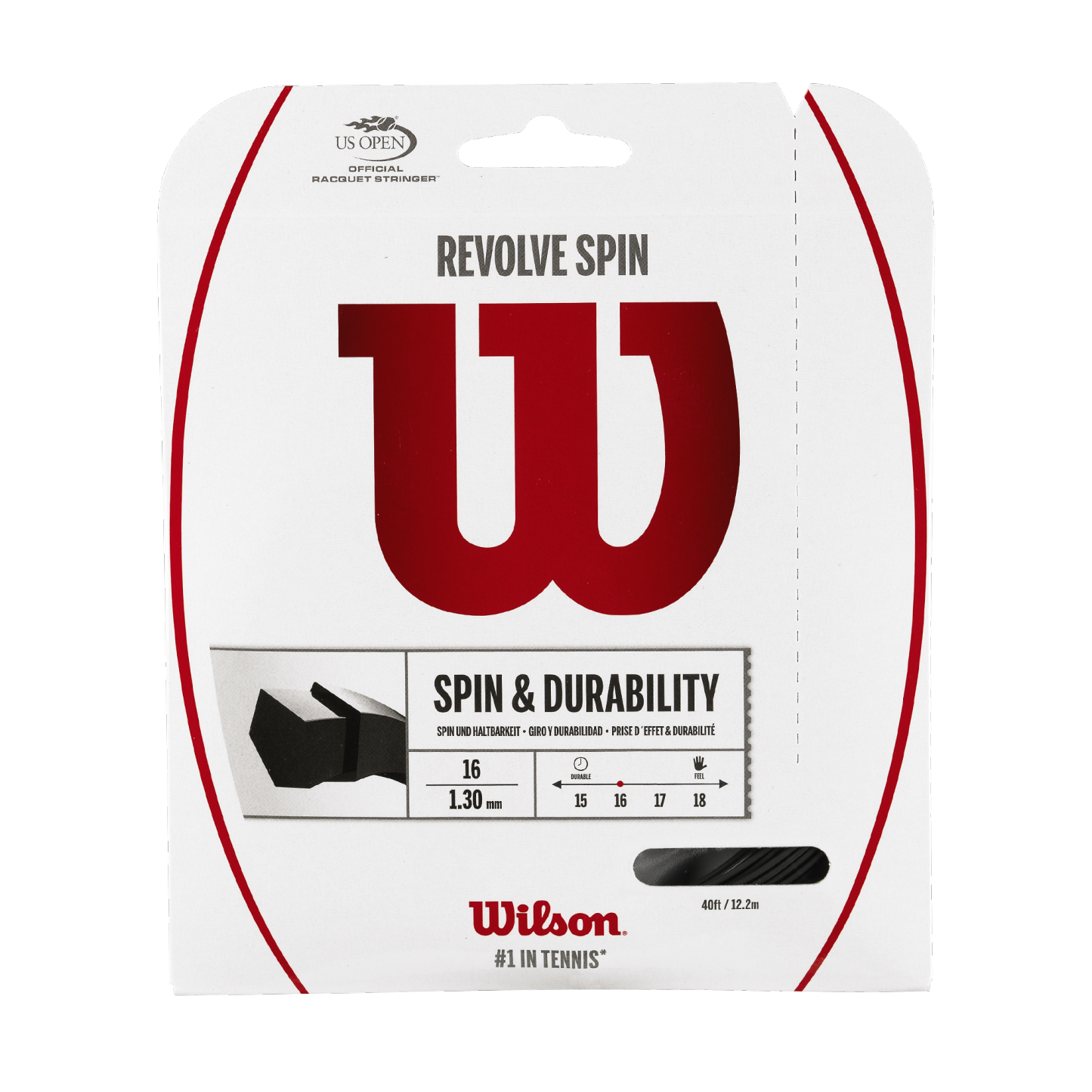 Wilson Revolve Spin 16 Tennis String