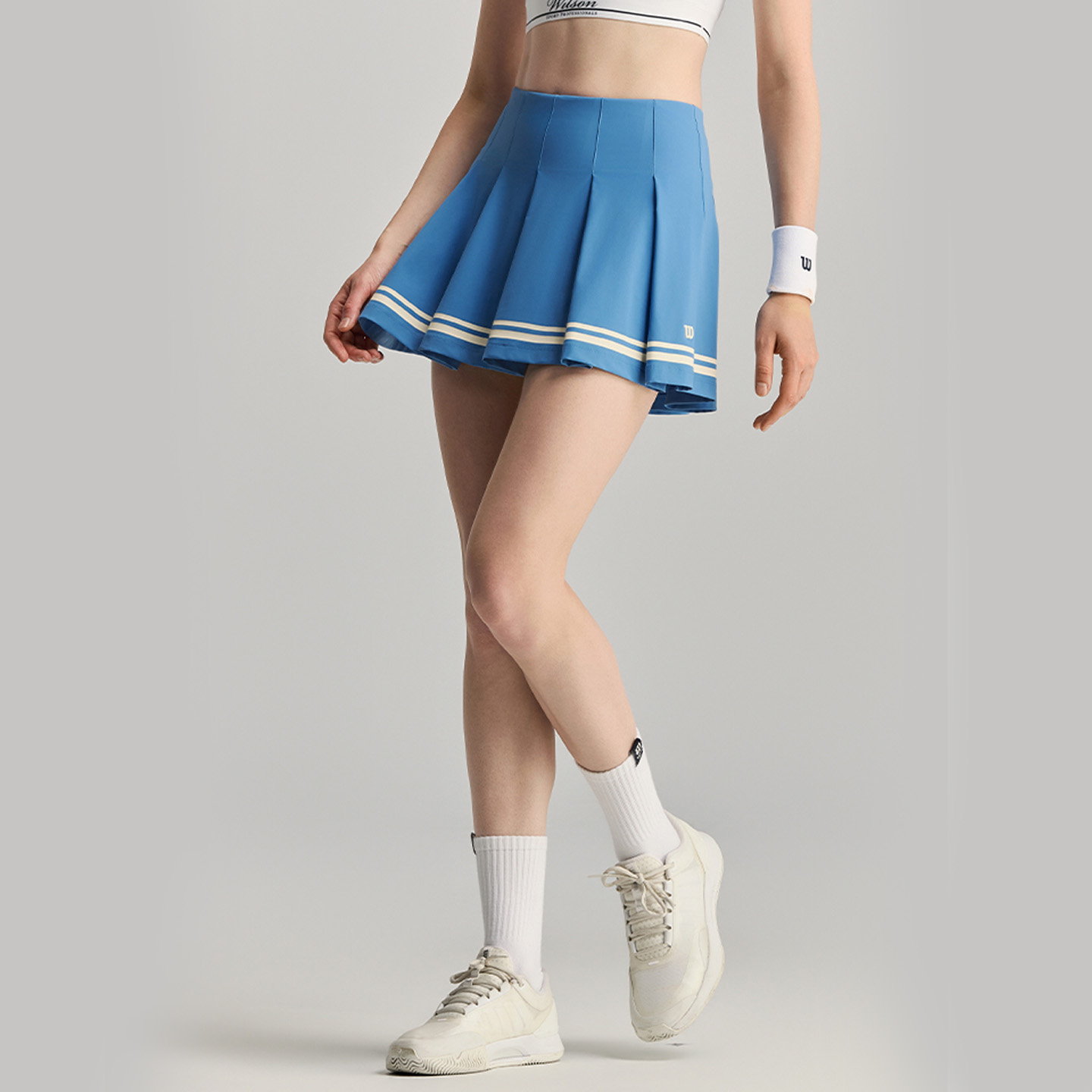 Wilson Classic Pleated Mini Skirt
