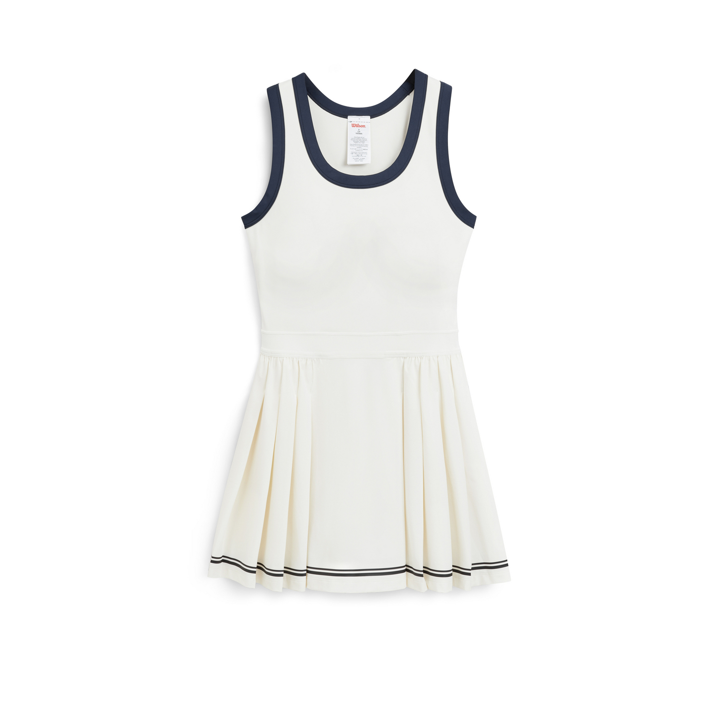 Wilson Contrast Scoop Neck Dress