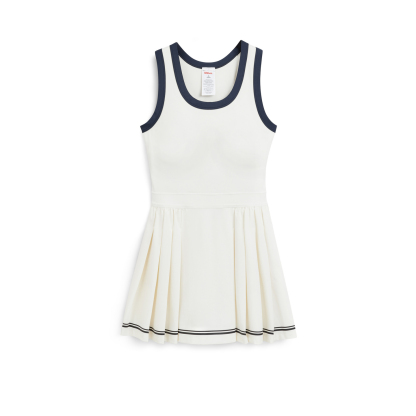 Wilson Contrast Scoop Neck Dress