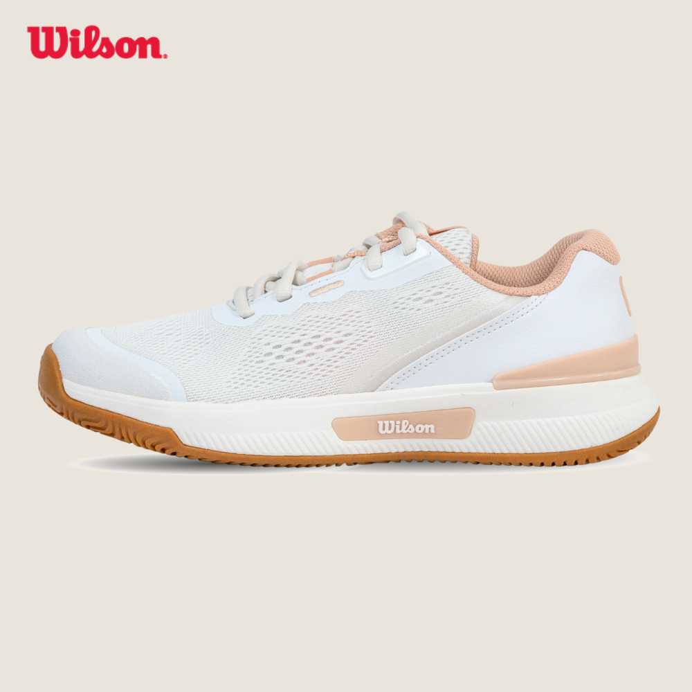 Wilson Women Intrigue Pro All Court Tennis Shoe White/Cameo WRS338310