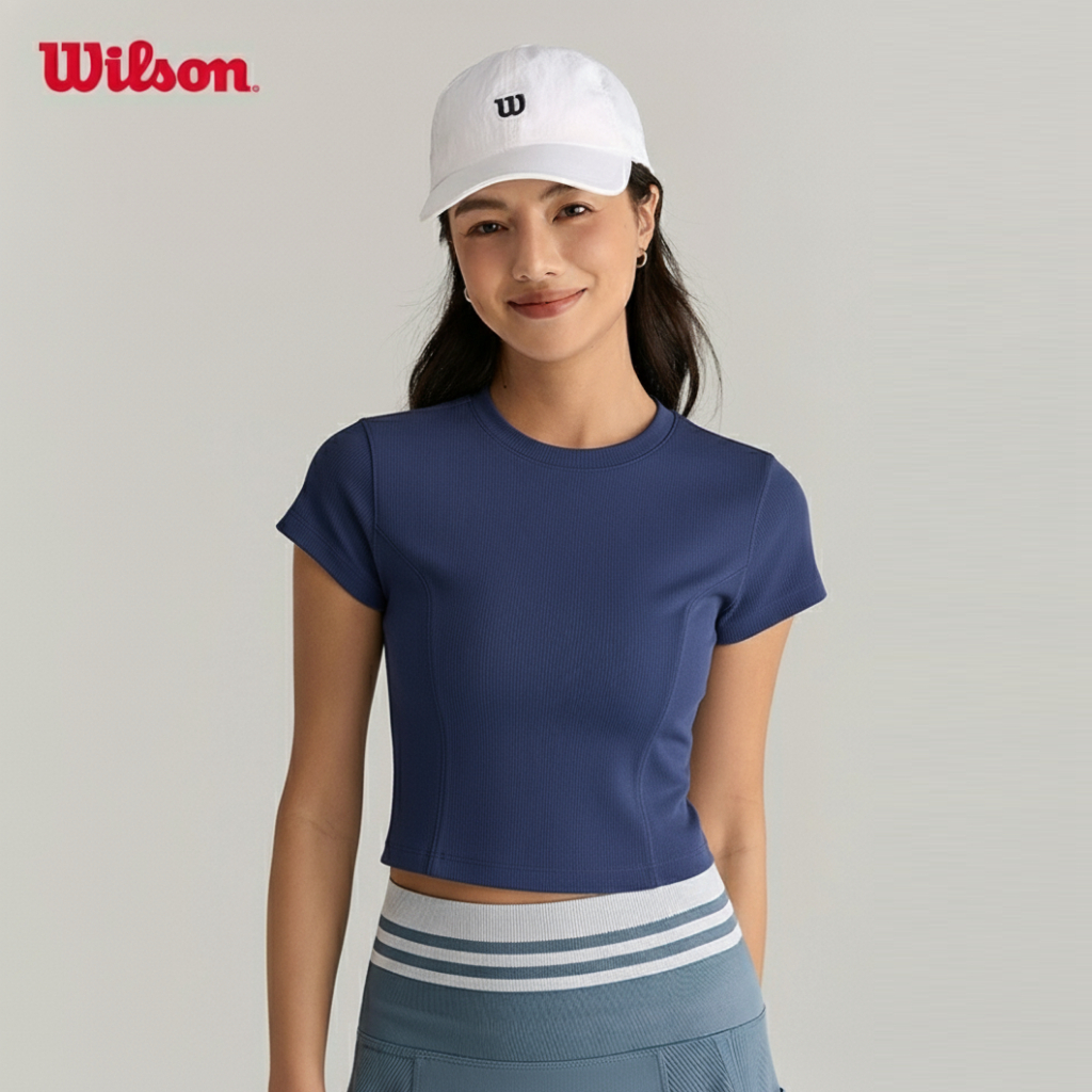 Wilson Women's Players Cropped SS Tee