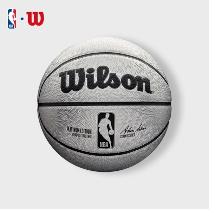WILSON NBA Platinum Edition Official Basketball Size 7 Composite Leather Indoor/Outdoor WZ4029001XB