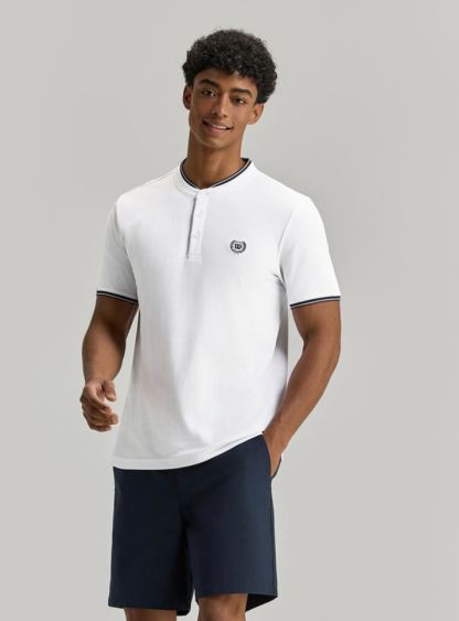Wilson Clubman Henley Collar Polo
