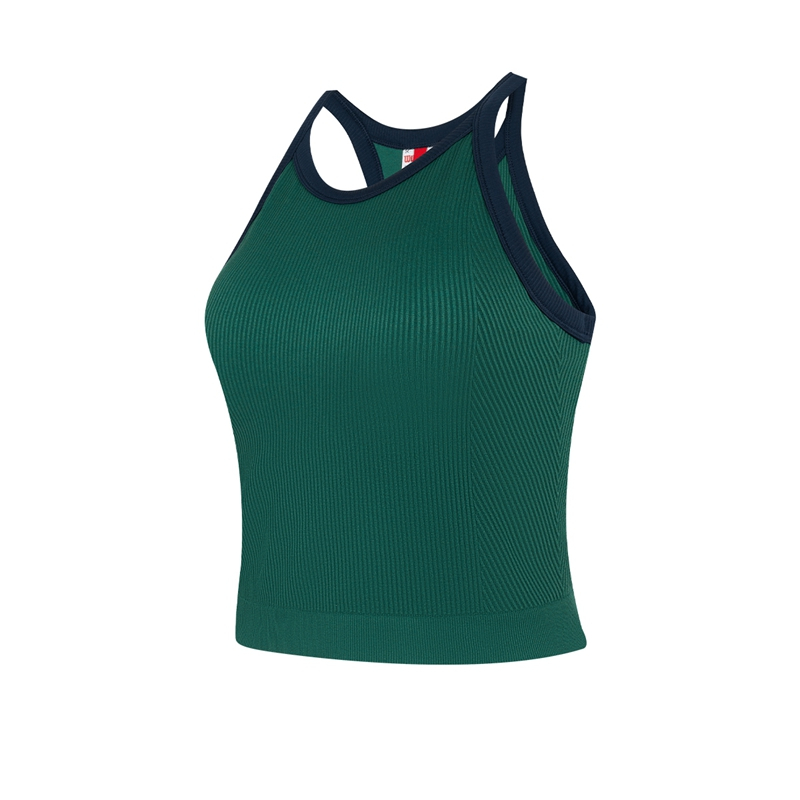 On The Daily BRAMI Tennis Top In field green