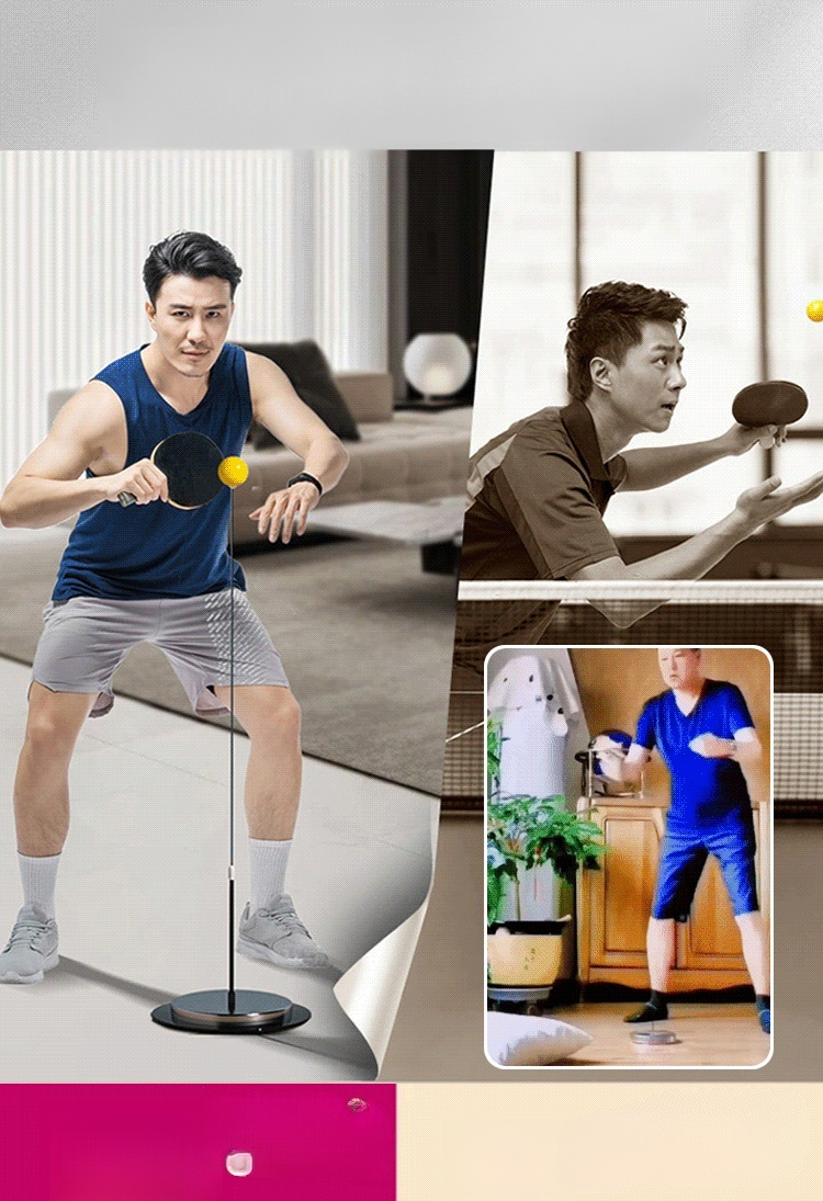 👼 พาลูกน้อยออกห่างจากมือถือ สนุกกับการออกกำลังกายด้วยเครื่องฝึกปิงปอง 💯 ✅ ใช้ได้ทั้งในบ้านและนอกบ้าน ฝึกฝนความสามารถในการตอบสนองและสมาธิของเด็กได้อย่างง่ายดาย 💙