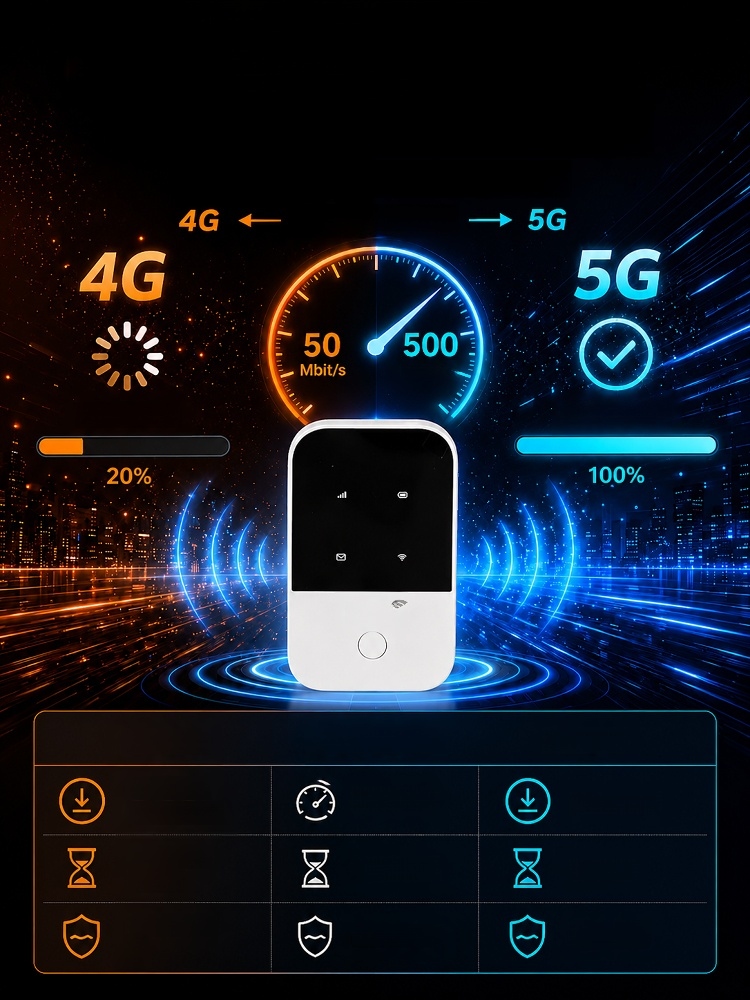 【5G ไม่จำกัดความเร็ว】ไวไฟพกพา  ใช้งานได้ทั่วโลก ไม่ต้องใช้ซิมการ์ด เชื่อมต่อกับสัญญาณที่แรงที่สุดจากผู้ให้บริการกว่า 600 รายทั่วโลกโดยอัตโนมัติ