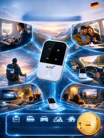 【5G ไม่จำกัดความเร็ว】ไวไฟพกพา  ใช้งานได้ทั่วโลก ไม่ต้องใช้ซิมการ์ด เชื่อมต่อกับสัญญาณที่แรงที่สุดจากผู้ให้บริการกว่า 600 รายทั่วโลกโดยอัตโนมัติ