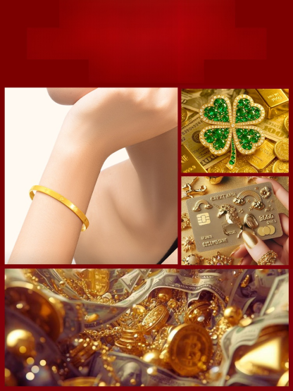 🍀✨ สวัสดีเพื่อนๆ! ชีวิตจะมีสีสันมากขึ้นกับ "แฮปปี้ฟอร์จูนสี่ใบ" 🤑💖 🎉💎 แค่ใส่ข้อมือก็รู้สึกเฮง! มาพร้อมพลังโชคลาภสุดพิเศษ! 🌟