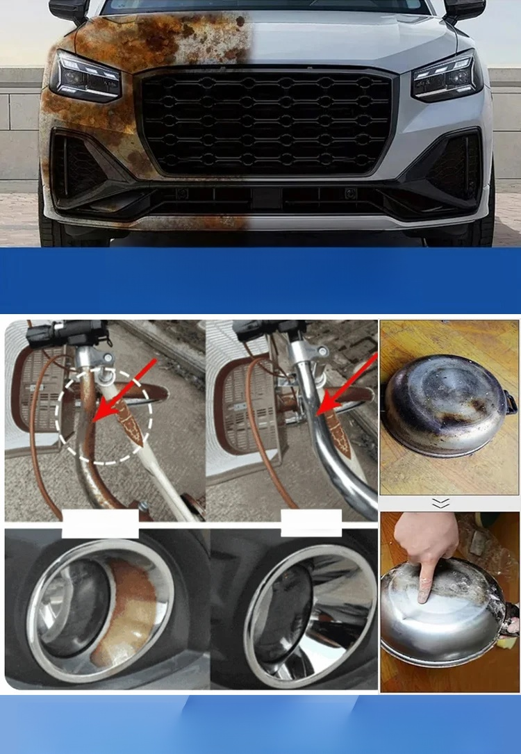 🔧✨ ขจัดสนิมได้ไวสุดๆ!  💥 แค่ฉีด ทิ้งไว้ ไม่ถึง 5 นาที! 🔥 เหล็กกลับมาสดใสเหมือนใหม่!  🚀 พลาดไม่ได้! ลองเลยวันนี้!